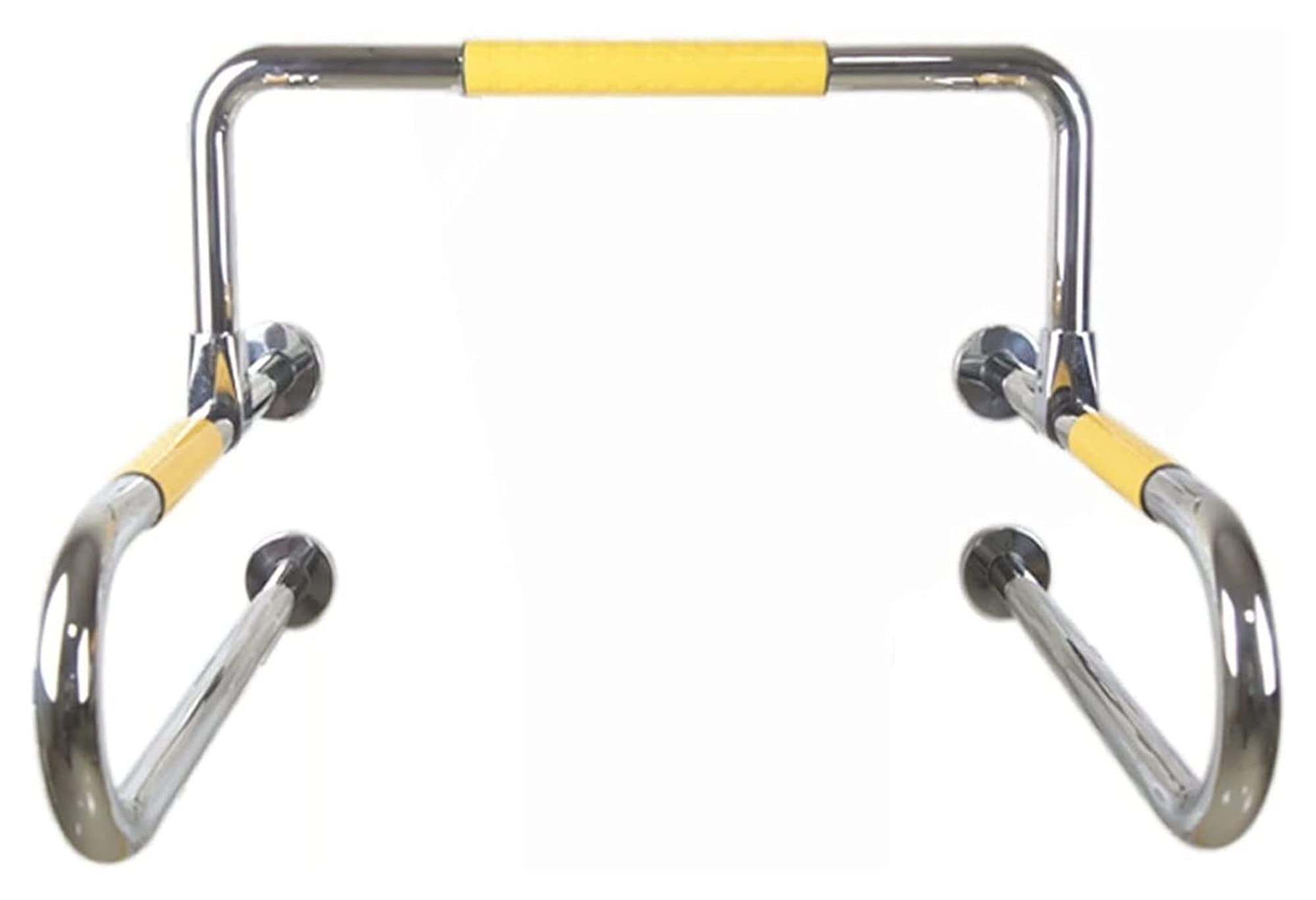Barra di Sostegno per bracciolo di Sicurezza per WC, Barre di Sostegno per Bagno, Barre di Sostegno per orinatoi in Acciaio Inox + ABS, Barre di Sostegno per WC Antiscivolo e