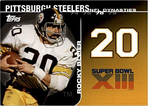 2008 Topps Dynasties #DYNRB Rocky Bleier - Football Card