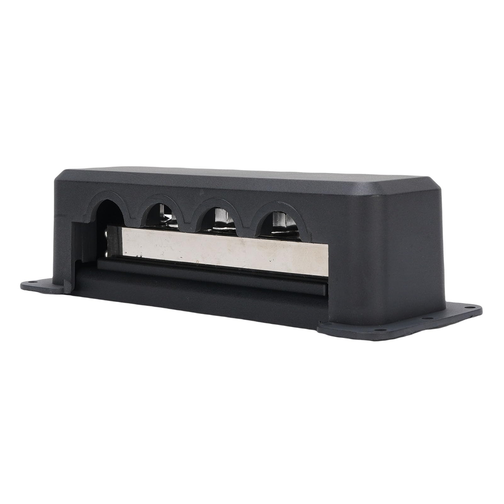 Generic Bornier de Distribution D'énergie 600A avec Stockage de Câblage organisé pour Bateau RV Automobile (Black)