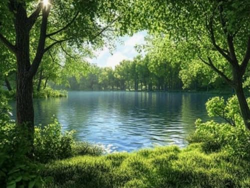 Kit Diamond Painting COKYIS pour créer un paysage naturel chez soi