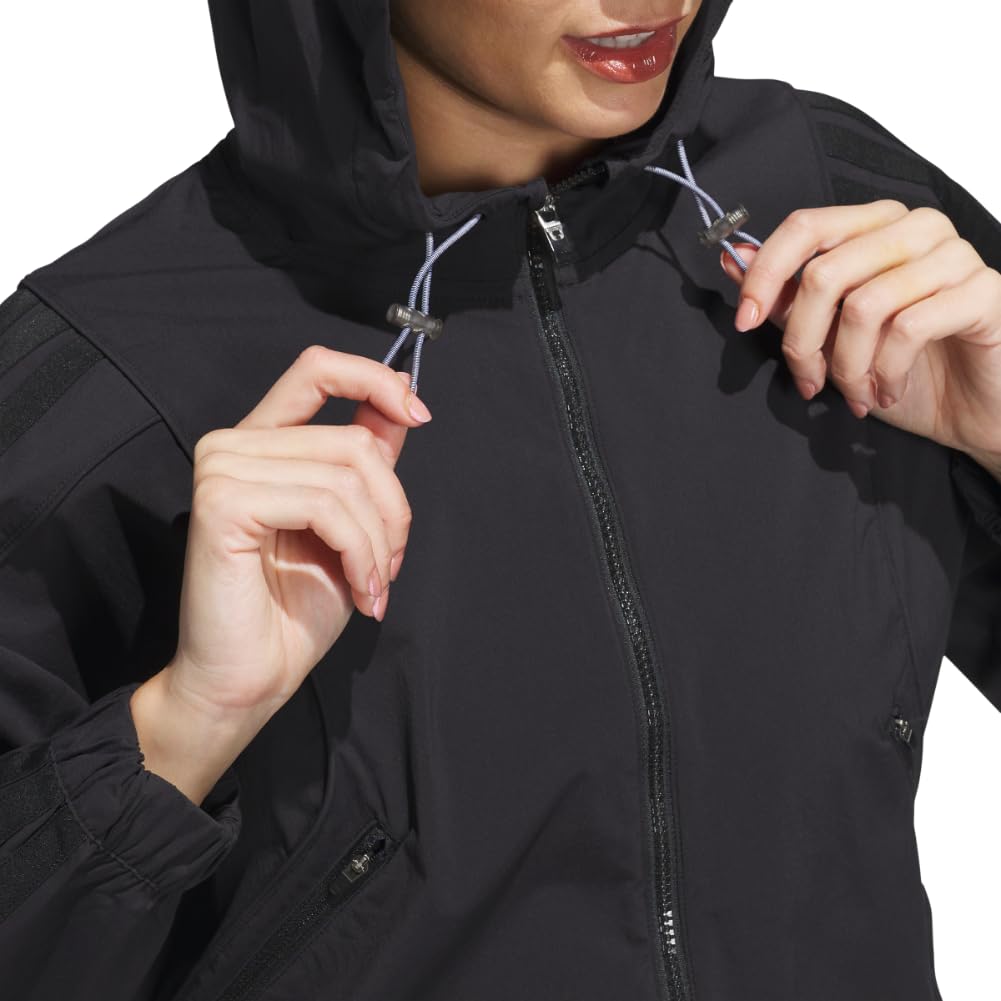 adidas Beyond Full-Zip Hoodie Felpa con Cappuccio (Pacco da 5) Donna