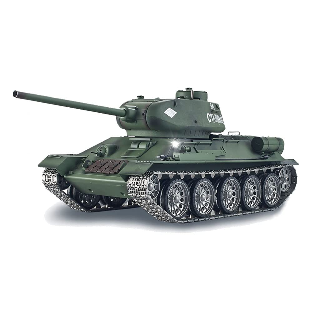 Amazon | 最新7.0 ver 戦車 ラジコンソビエトT-34 / 85中戦車 2.4GHz 1 
