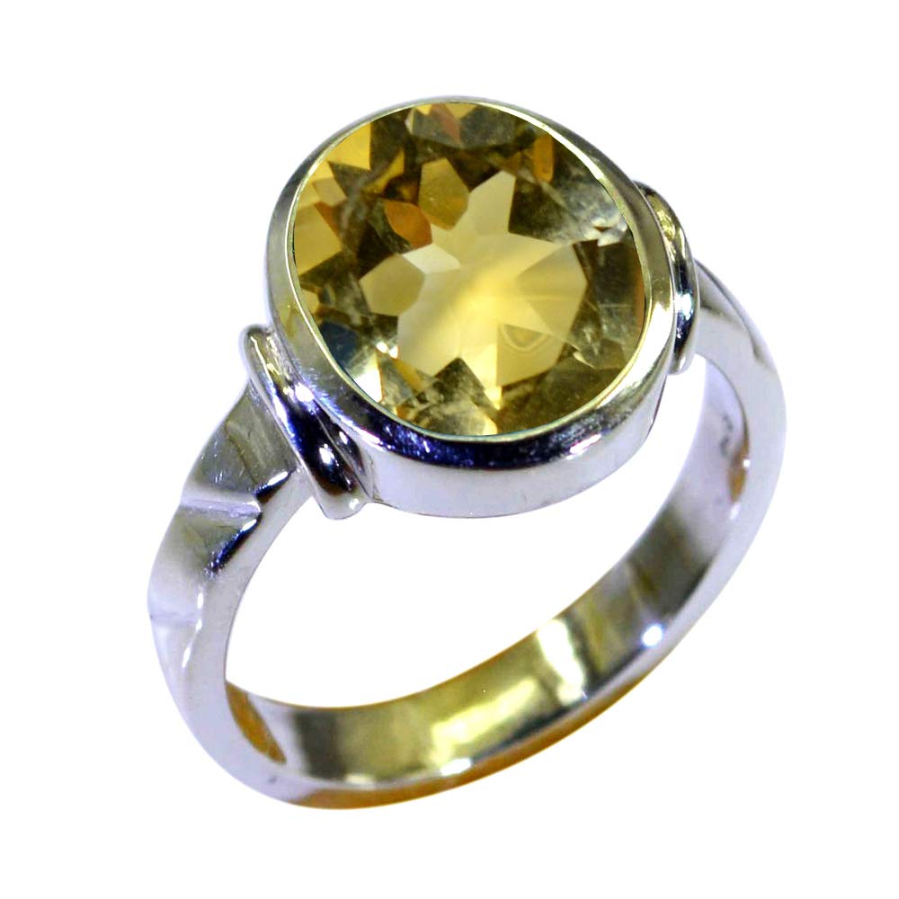 55Carat Choose Your Color Natural Gemstone Sterling Silver Statement Rings Oval Shape Handmade Sizes 5-12…