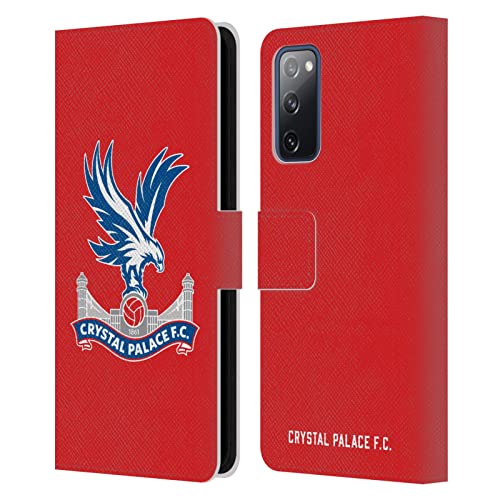 Coque Crystal Palace FC pour Samsung S20 FE Étui Portefeuille en Cuir