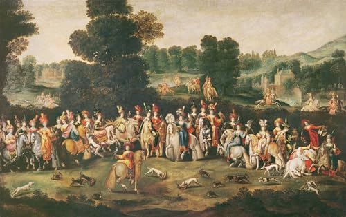 Oeuvre Dimpression Wall Art Claude Deruet peinture décoration murale 60x90