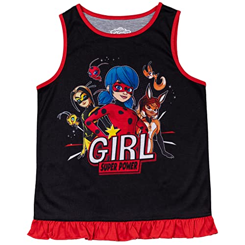 Buy Miraculous Ladybug Pajama Tank Top and Shorts Set, Black, 6 at Amazon.in