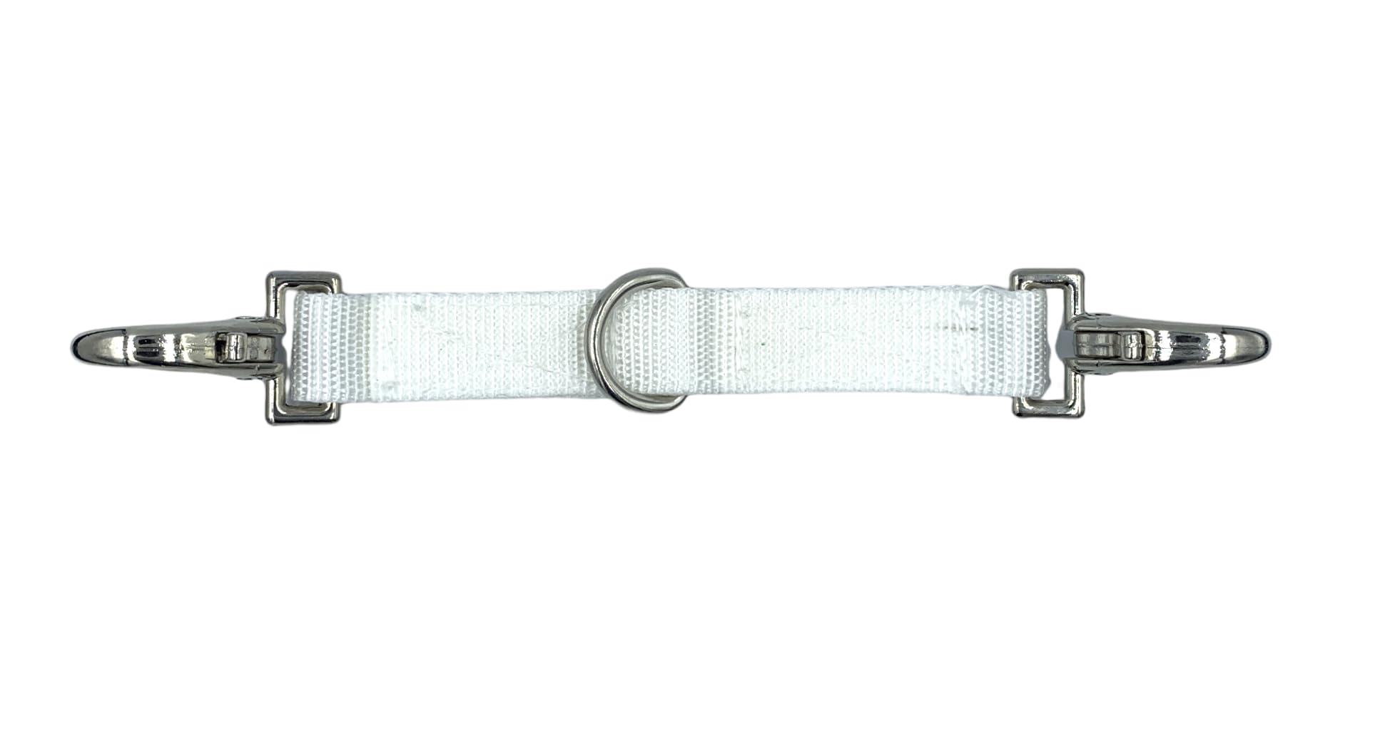 JA Horse Lunging Goggles More Uniform on Both Sides with Good Quality D-Ring and Carabiner Hook (D-Ring White)