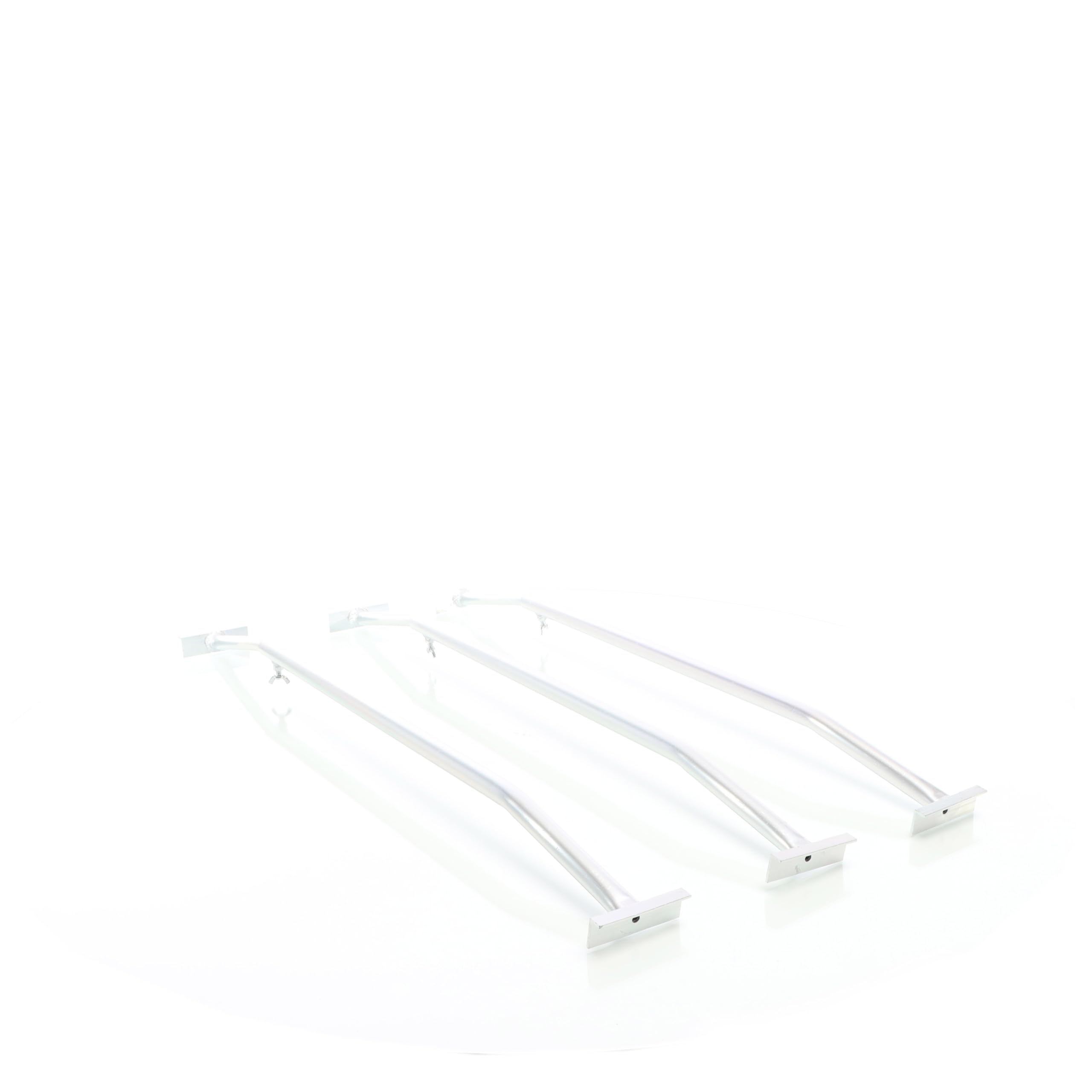 XPOtool Staffe telo per rimorchi leggeri e carrelli appendice, 3 barre allungabili 100-145cm, in alluminio