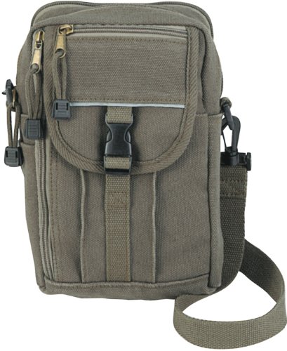 RothcoHeavyweight Classic Canvas Passport Travel Pouch, Olive Drab