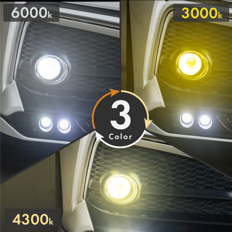 300系 ランドクルーザー L1b l1b LEDフォグランプ 爆光