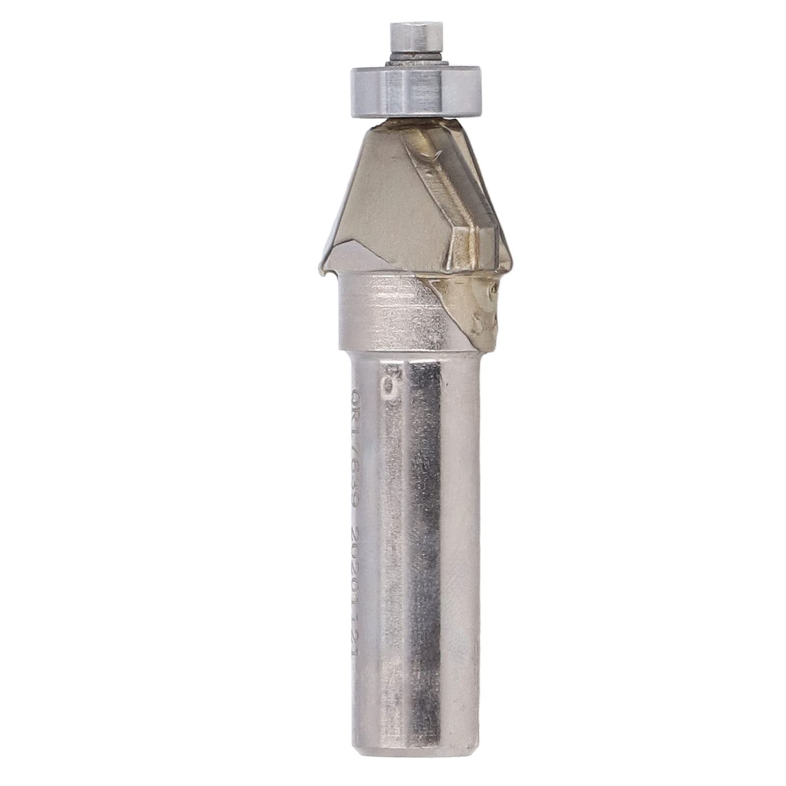 Ausla Frez do Fazowania 45° Frez do Fazowania z końcówką diamentową 1 2 X 1 2 X 2T 45 # Stalowy trzpień 12,7 Mm Ostre Cięcie Frezarki CNC Przycinanie Obróbka Drewna na Sklejce MDF Lite Drewno
