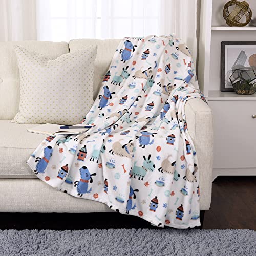 Life Comfort 51783-POL-125A-DOGG Kids Plush Blanket, Dog Premium Soft thumb #1
