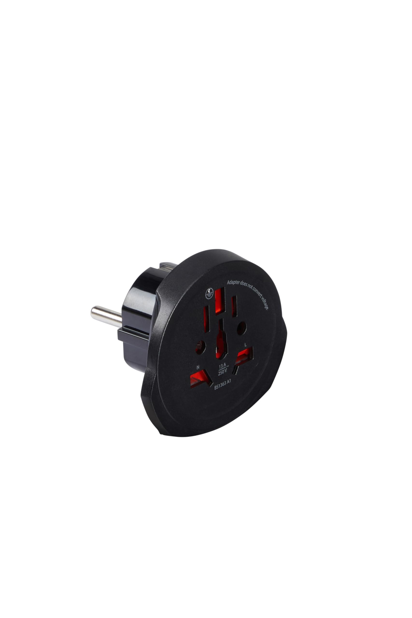 SAMSONITE AKCESORIA TRAVESY - World Adapter Pro 3 -p+USB, czarny (czarny)