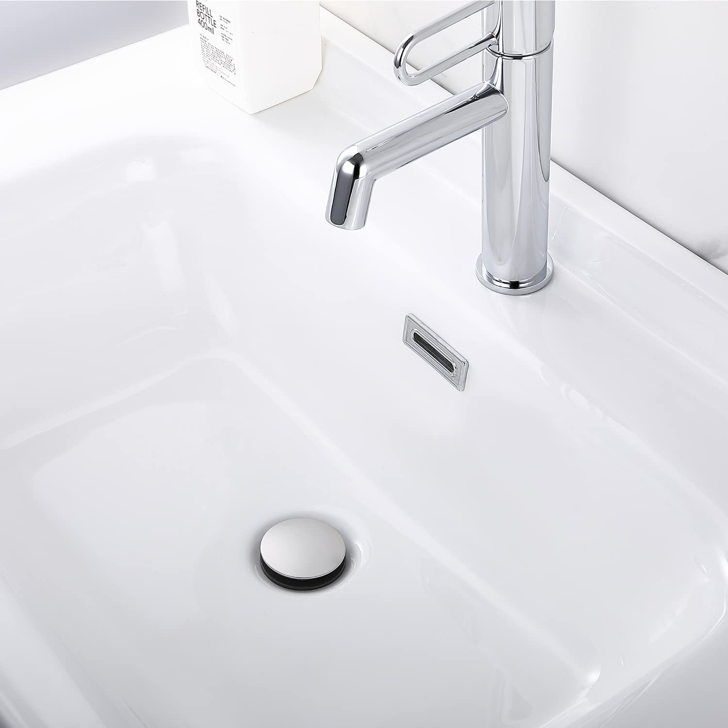 Amazon | 洗面台排水口 浴室ポップアップシンク排水口 詰まり