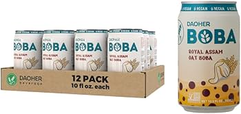 Amazon.com: DaoHer Royal Assam Oat BOBA – Vegan Bubble Milk Tea