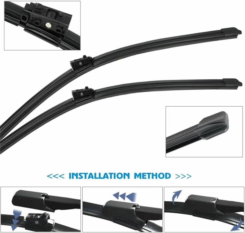 QILING Escobillas de limpiaparabrisas para Coche Escobillas de limpiaparabrisas para Coche Escobillas de limpiaparabrisas para Benz Clase V Vito W447 28"+18" 2014-2017 (Dirección Izquierda 2818)