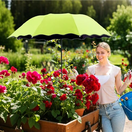 Sombrilla para vegetales de patio contra marchitamiento floral 3