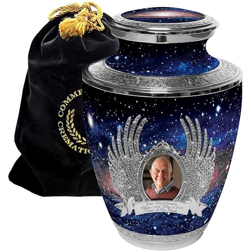 Image of Cosmic Galaxy Cremation Urns for Human Ashes Adult Female Urns for Ashes