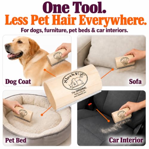 Image of SleekEZ 5 inch Cat /Dog /Horse Brush Grooming Tool