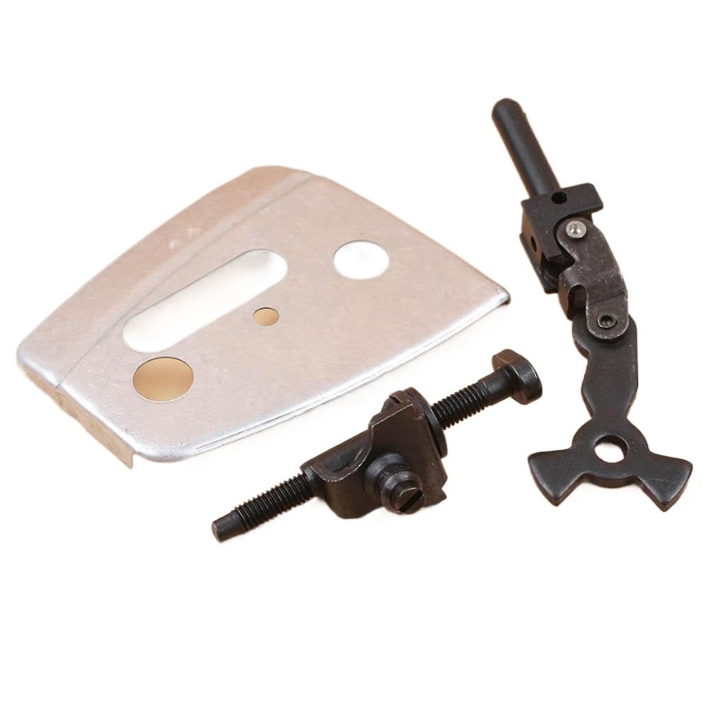 Cadea Tensioner Bolt Knee Joint Bar Plate Kit para alineación de la cadena de cadena y reemplazo de tensión Compatible con 350 340 345 346 351 353 359 357 356XP