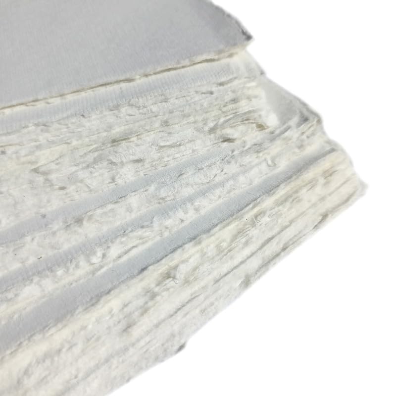Deckle Edge Art Paper Loose Leaf Sheets For Writing Calligraphy