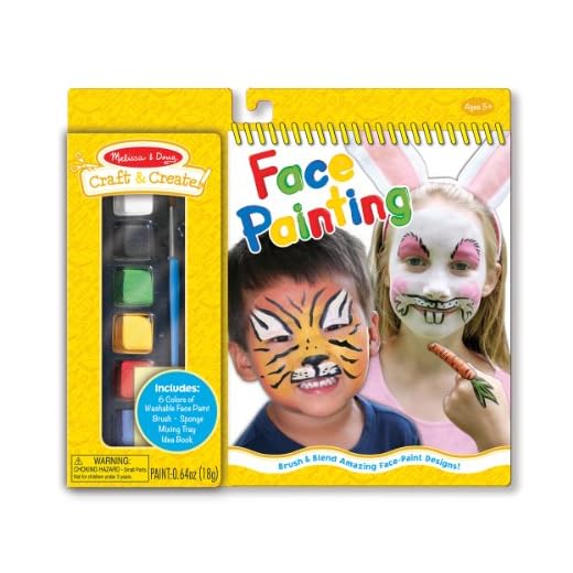 Melissa & Doug Craft and Create Face-Painting Kit