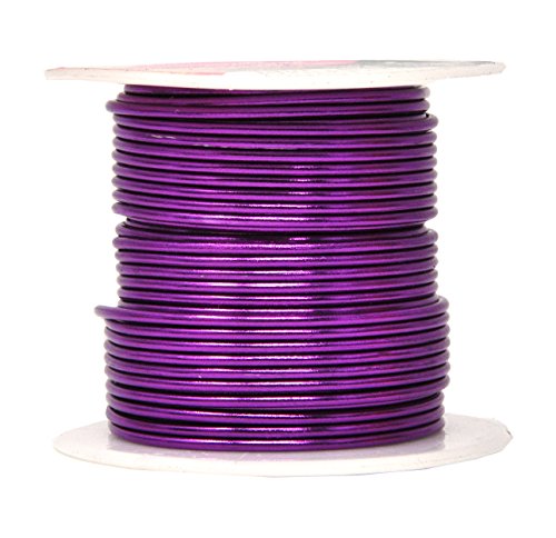 Image of Mandala Crafts 12 14 16 18 20 22 Gauge Anodized Jewelry Making Beading Floral Colored Aluminum Craft Wire Wholesale Combo 6 rolls (14 Gauge, Combo 3) | 330 FT, Colored, Flexible, Bendable for Bonsai Armature Sculpting Wire Wrapping Jewelry Making, Weather & Tarnish Resistant