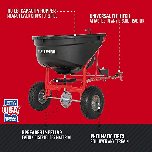 CRAFTSMAN Tow Broadcast Spreader - Image 3