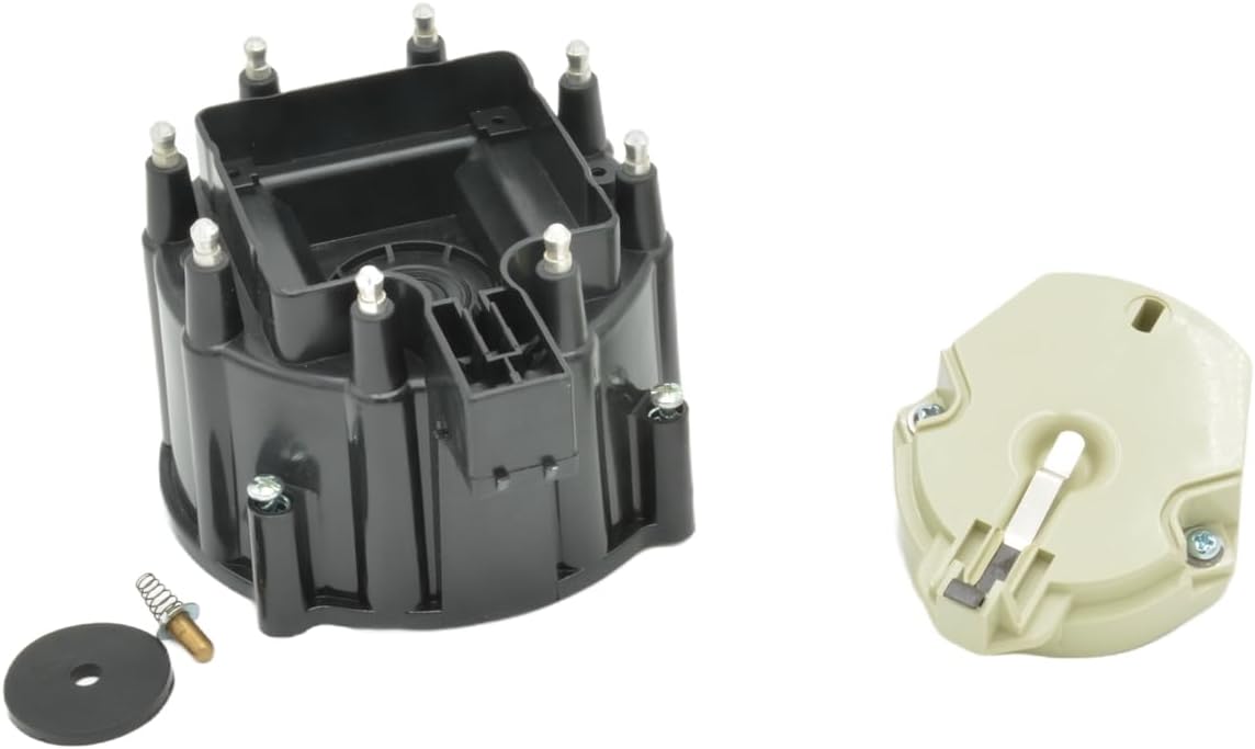 DCR8 Distributor Cap and Rotor Set - Compatible with Buick Apollo, Century, Electra, Estate, LeSabre, Regal, Riviera, Skylark & Bro