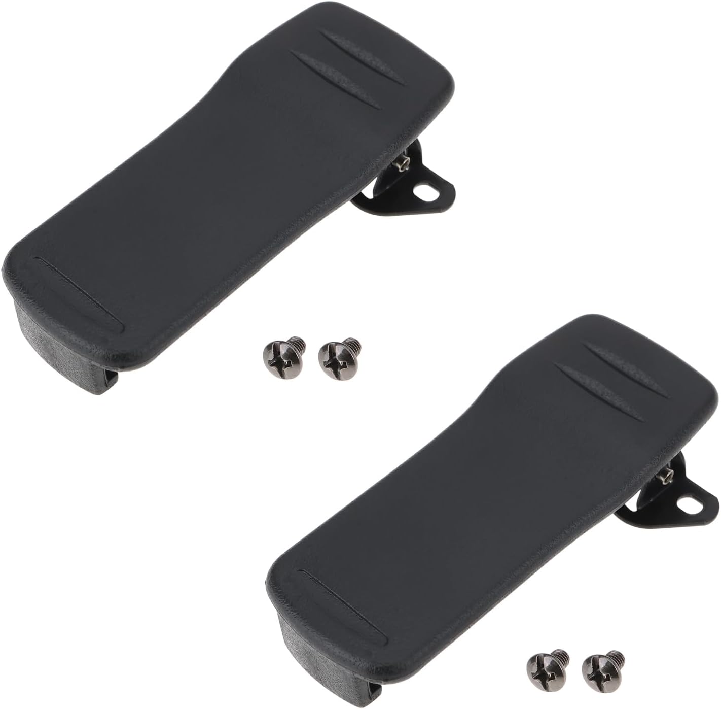 2PCS Walkie Talkie Belt Clips MB-98 Belt Clip 7x3x1.35cm Compatible with ICOM IC-F50 Two-Way Radio