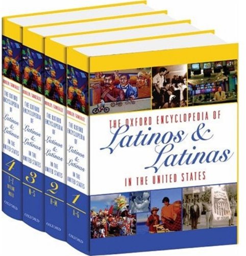 The Oxford Encyclopedia Of Latinos & Latinas In The United States 4 vol. set      Hardcover – Bargain Price, May 1, 2006