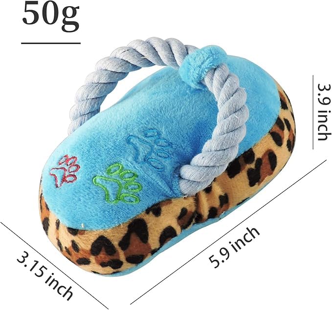 Juguete Mordible y Sonoro para Perros en Forma de Zapatilla miniatura 2