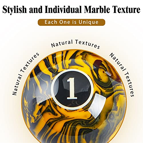 Billmart Premium Billardkugeln Billardtisch Zubehör 2-1/10.2 cm Regelgröße 16 Billardbälle Billard Set