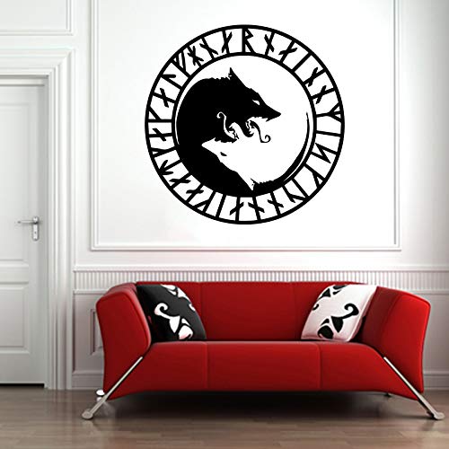 Fenrir Wolf Animal Scandinavian Norse Mythology Wall Vinyl Sticker Car Mural Decal Art Decor LP8468