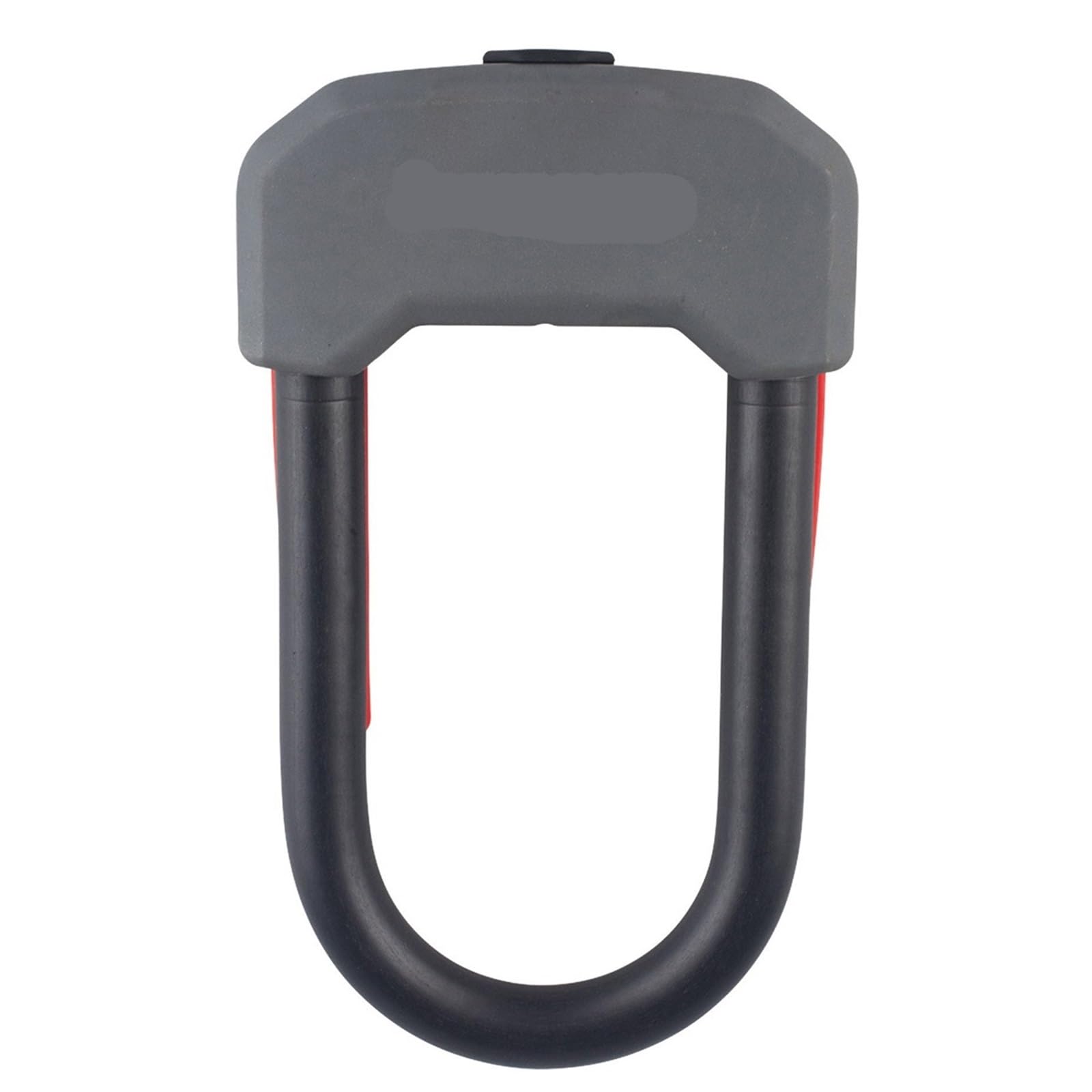Motorcycle Handlebar Lock U Lock Cable, MTB Motorcycle Portable Zinc Alloy Helmet Motorbike Lock Security(Grey)