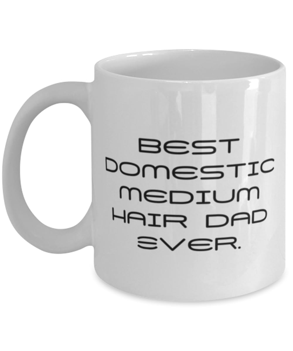 Joke Domestic Medium Hair Cat Gifts, Best Domestic, Domestic Medium Hair Cat 11oz 15oz Mug From Friends, Gifts For Cat Lovers, Gift ideas from friends, Gifts for friends, Christmas gifts for friends,