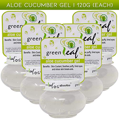 Image of Green Leaf Aloe Cucumber Gel 120GM Each Pack of 5