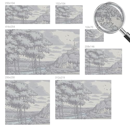 Papier peint auto-adhésif de haute qualité avec pose murale panoramique - 6