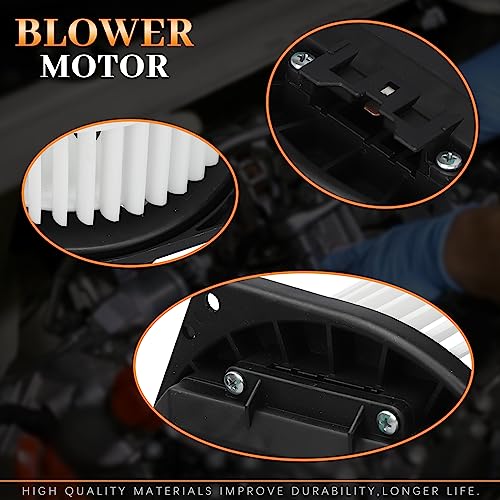 Image of BRTEC Front HVAC Blower Motor - Fits Nissan Altima /Maxima /Murano /Pathfinder, Infiniti FX35 /G35 /M35 - Replaces OEM Part Number 700193 | Compatible with INFINITI G35, G37, G25, EX35, Nissan 370Z, Altima, GT-R, Maxima, Murano, Pathfinder, Quest, Altima