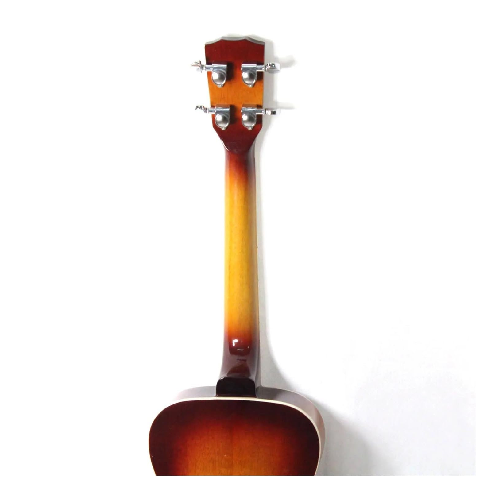 Mini Gitara Akustyczna Jazz 4 Strunowa Z Otworami F I Przetwornikiem Ukulele Dla Dorosłych