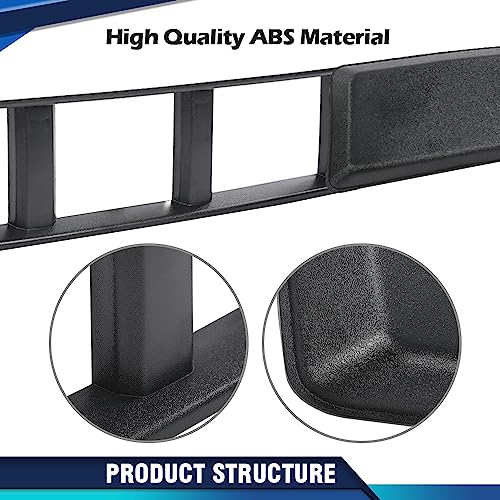 Pit66 02HGL1246ZBKPIT Front Bumper Cover Lower Grille Trim Panel Compatible With Ford F150 2018-2020 Black Abs Plastic Jl3Z17B968Bb thumb #1
