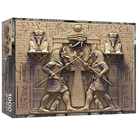 Egyptian Gods 1000 Piece Jigsaw Puzzles for Adults, Artwork by David Penfound Cover