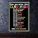 School Smarts 17” x 22 Laminated Inspirational Classroom Wall Poster for Middle School, Elementary School & High School Kids, Large Durable Poster for Use in Homeschool or Classroom Settings