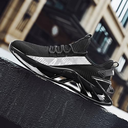 Men's Breathable Mesh Outdoor Sports Running Shoes: Lightweight, Non - Slip. Ideal for Jogging, Gym, Hiking. All - Day Comfort.2