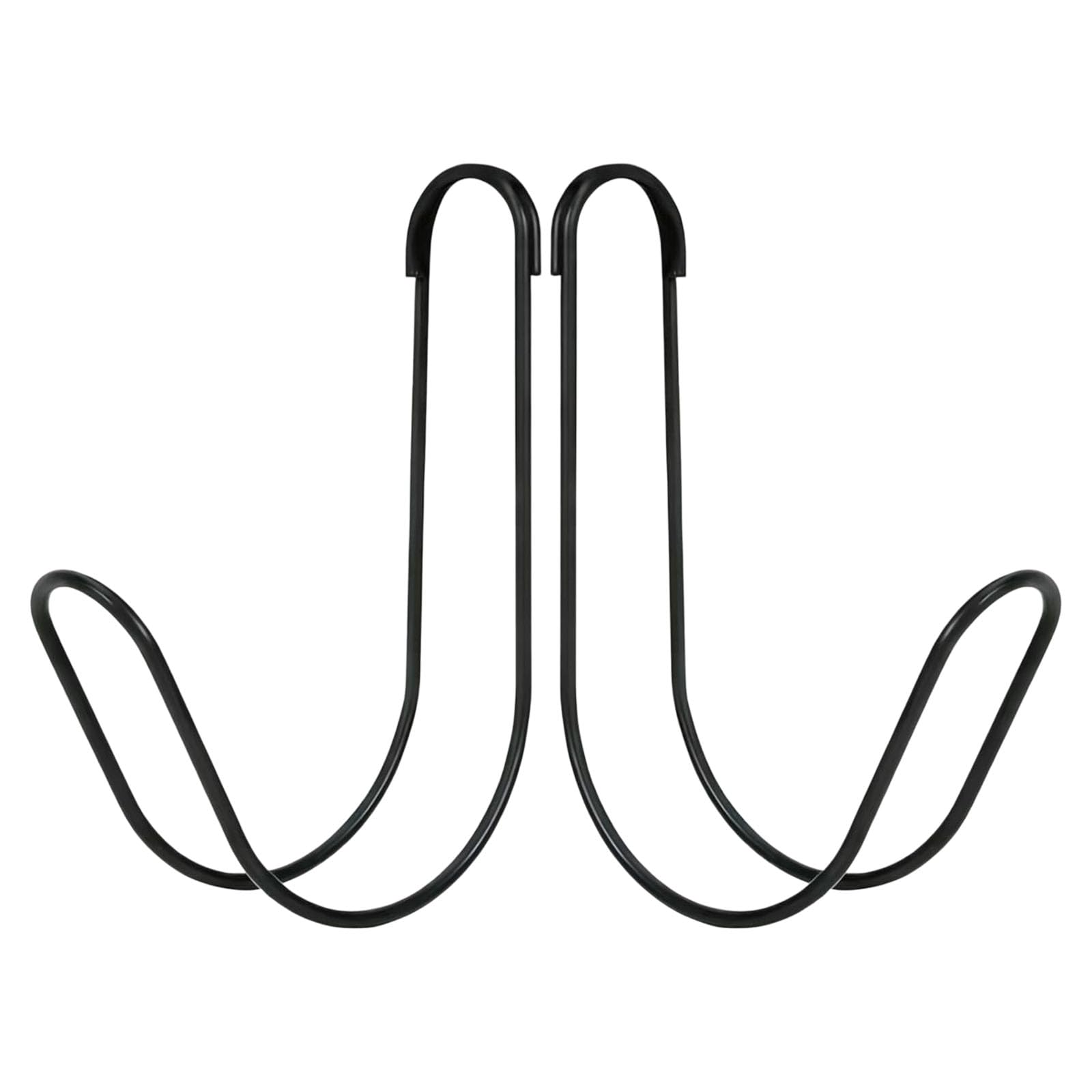 OSNIYAW Sturdy Black Metal Hose Hanger with Rustproof Coating Garden Hook Perfect for Yard Garage and Patio Organization Garden Hook