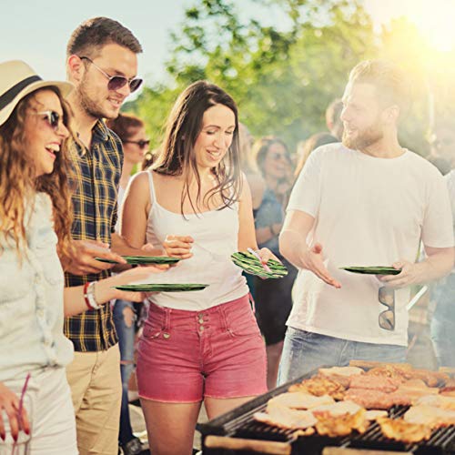 NUOBESTY Artigos de festa camuflados, artigos de mesa, jantar, papel, pratos de sobremesa, guardanap