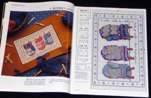 For the Love of Cross Stitch January 1990 Cross Stitch magazine with full patterns (For The Love Of Cross Stitch, 2)
