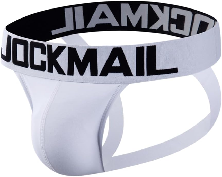 Mens Jockstrap Underwear Wide Belt Athletic Supporter Mens Thongs Sport Underwear Jock Strap