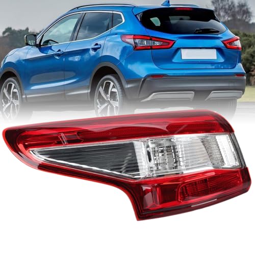Outer LED Tail Light Assembly For Nissan Qashqai MK2 J11 2014 2015 2016 Rear Brake Lamp Cluster Left N/S Passenger Side