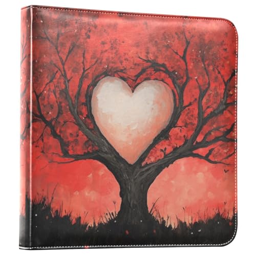 Álbum de Fotos Autoadhesivo DIY Scrapbook Album Love Tree 3 Anillos 40 Páginas 8x10 miniatura 1